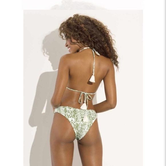 Maaji Snake Triangle Top & Thin Side Cheeky Bottoms Bikini Set✨✨ - Picture 7 of 11